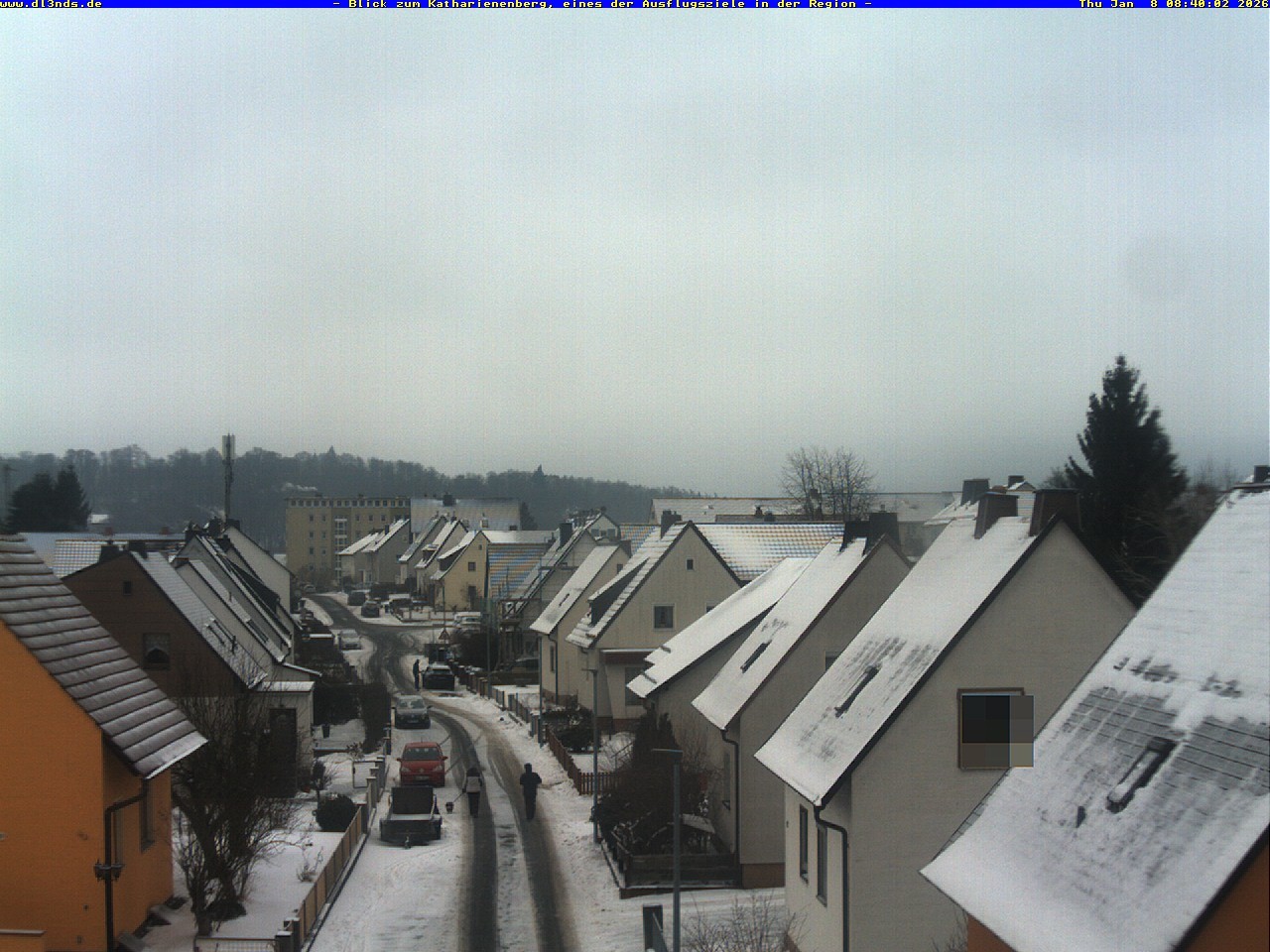 Archiv Foto Webcam Wunsiedel: Blick zum Katharinenberg