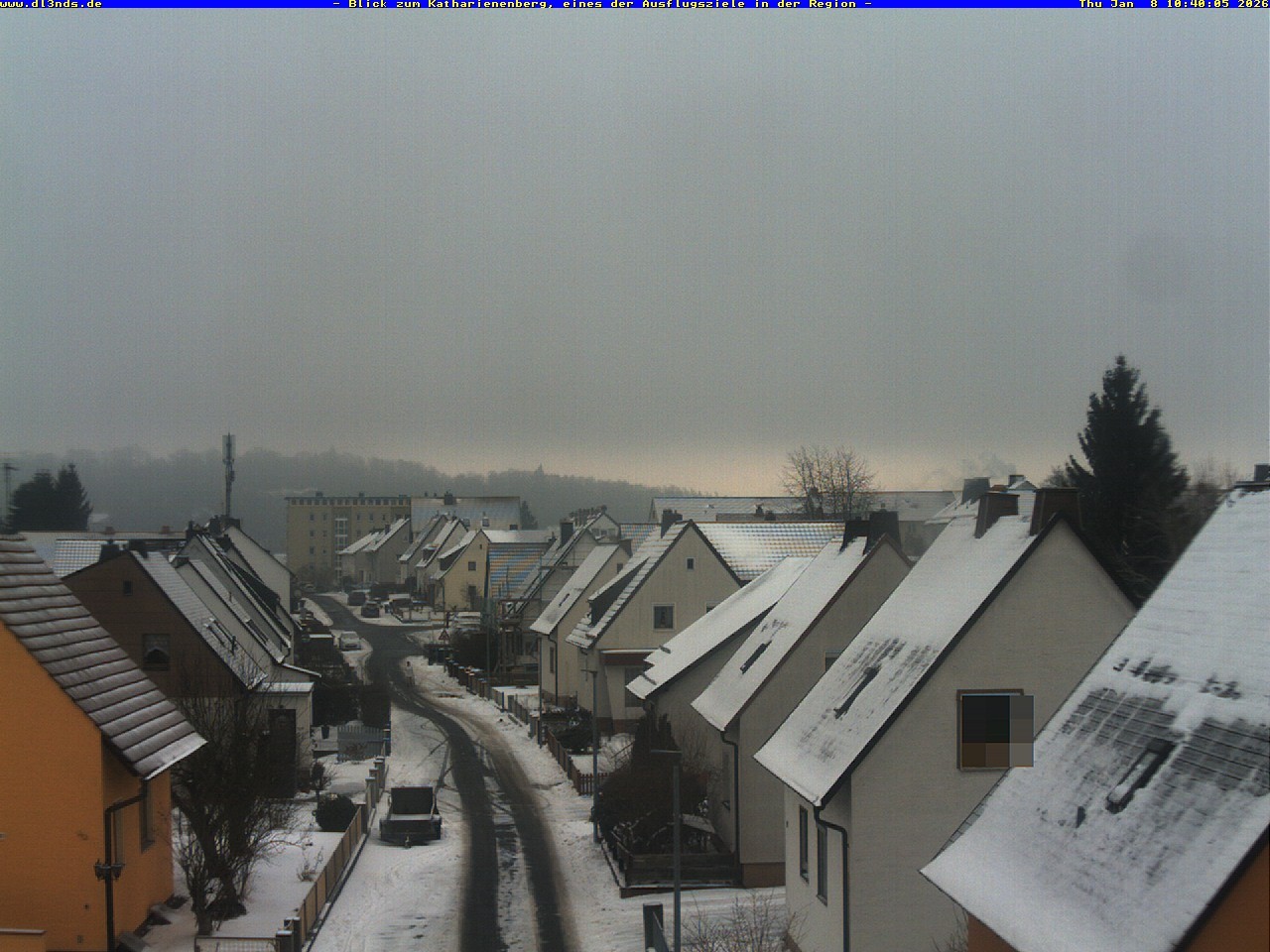 Archiv Foto Webcam Wunsiedel: Blick zum Katharinenberg