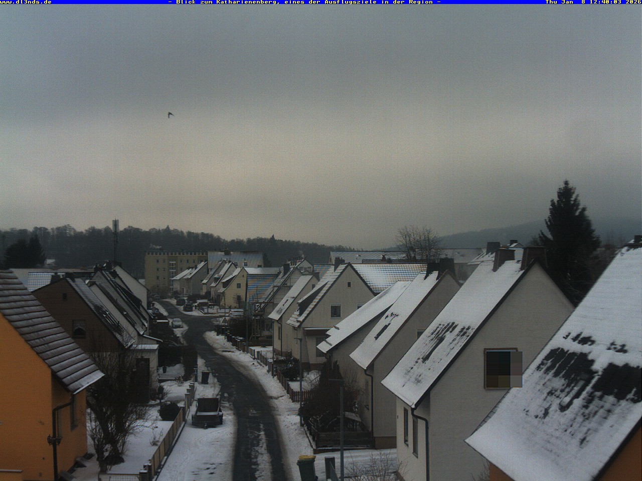 Archiv Foto Webcam Wunsiedel: Blick zum Katharinenberg