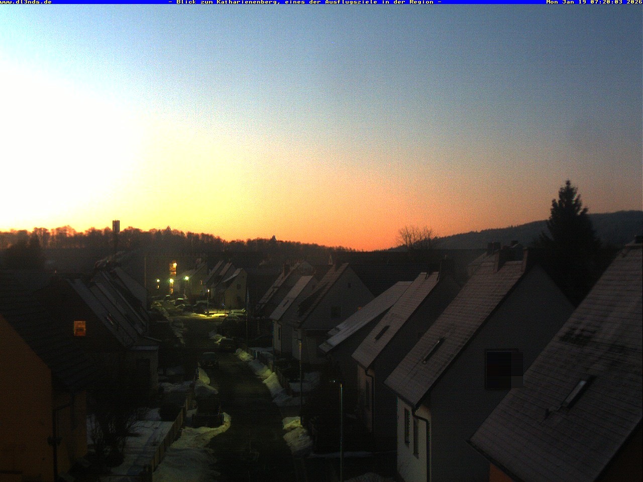 Archiv Foto Webcam Wunsiedel: Blick zum Katharinenberg