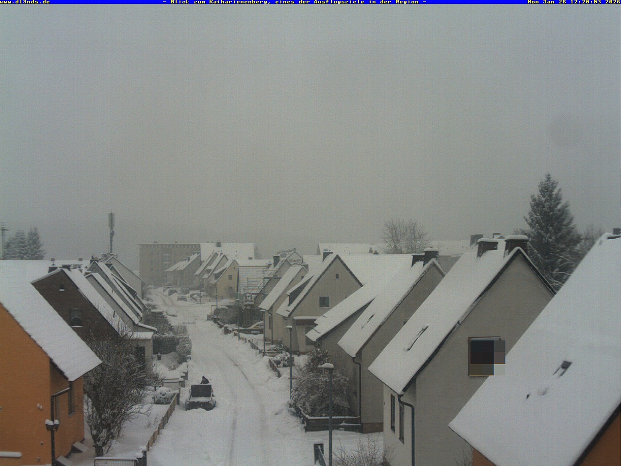 Archived image Webcam Wunsiedel: View to mountain Katharinenberg