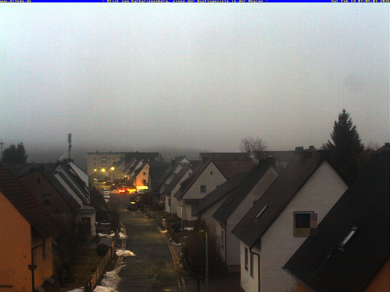 Archiv Foto Webcam Wunsiedel: Blick zum Katharinenberg