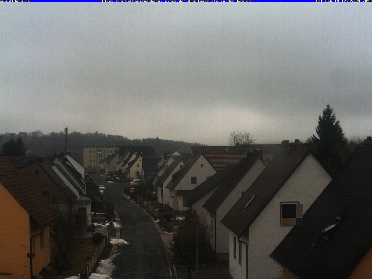 Archiv Foto Webcam Wunsiedel: Blick zum Katharinenberg