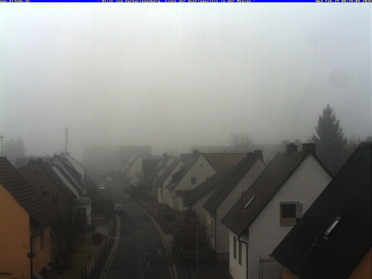 Archiv Foto Webcam Wunsiedel: Blick zum Katharinenberg