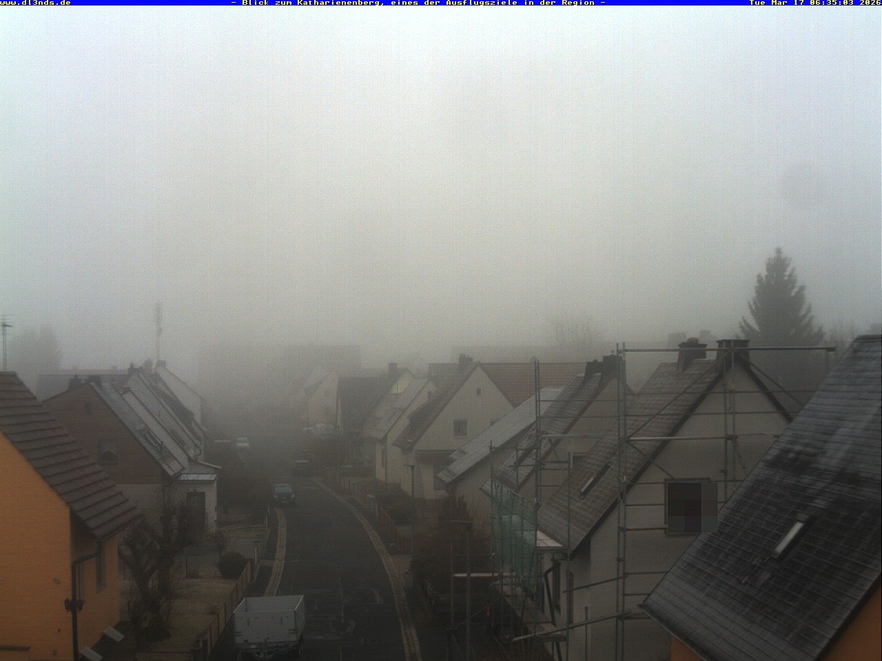 Archiv Foto Webcam Wunsiedel: Blick zum Katharinenberg