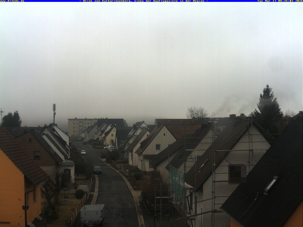 Archiv Foto Webcam Wunsiedel: Blick zum Katharinenberg