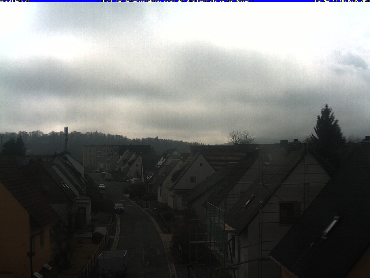 Archiv Foto Webcam Wunsiedel: Blick zum Katharinenberg