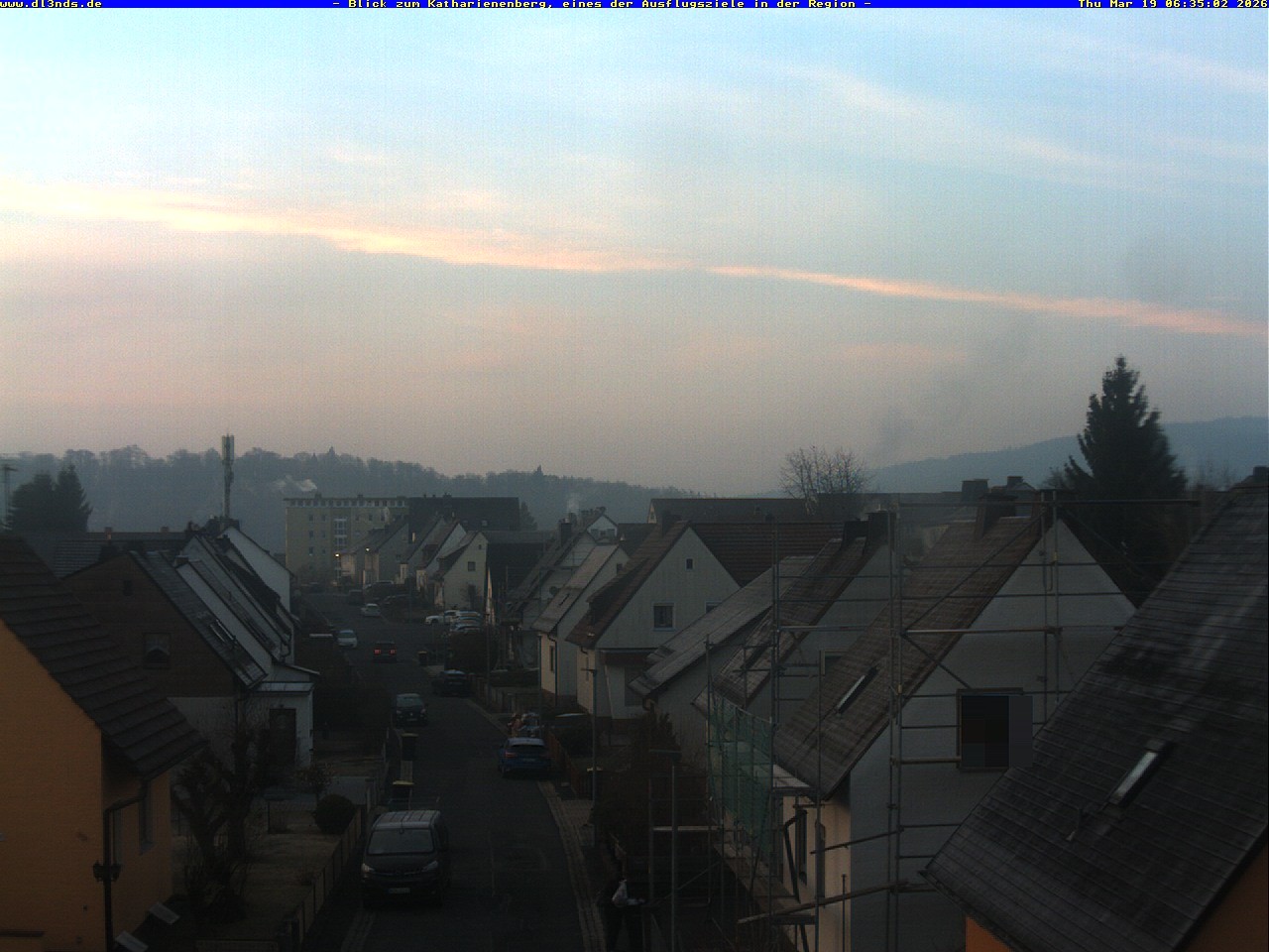 Archiv Foto Webcam Wunsiedel: Blick zum Katharinenberg