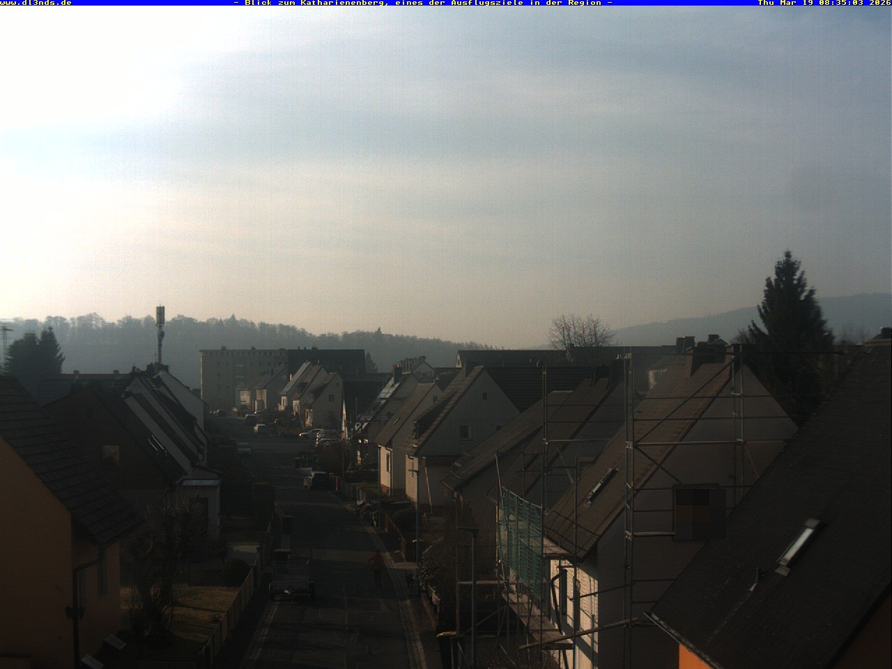 Archiv Foto Webcam Wunsiedel: Blick zum Katharinenberg