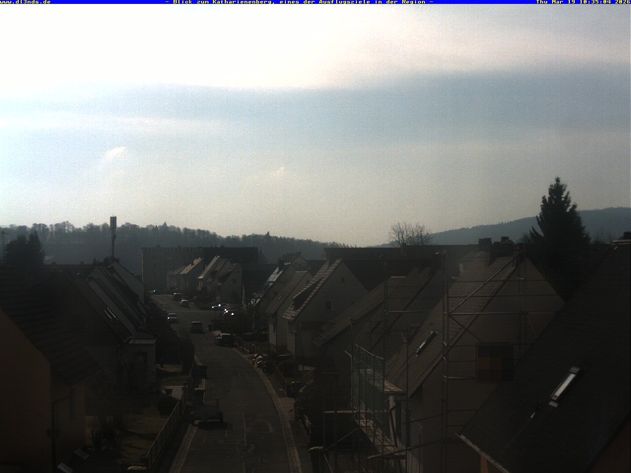 Archiv Foto Webcam Wunsiedel: Blick zum Katharinenberg