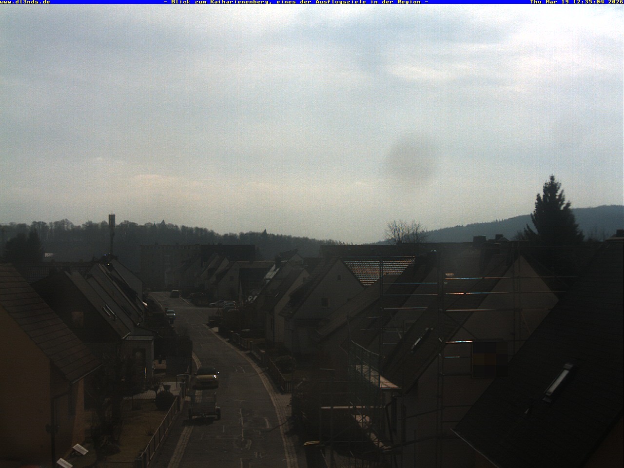 Archiv Foto Webcam Wunsiedel: Blick zum Katharinenberg