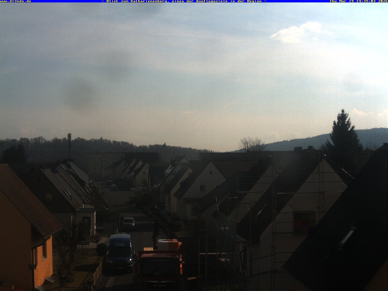 Archiv Foto Webcam Wunsiedel: Blick zum Katharinenberg