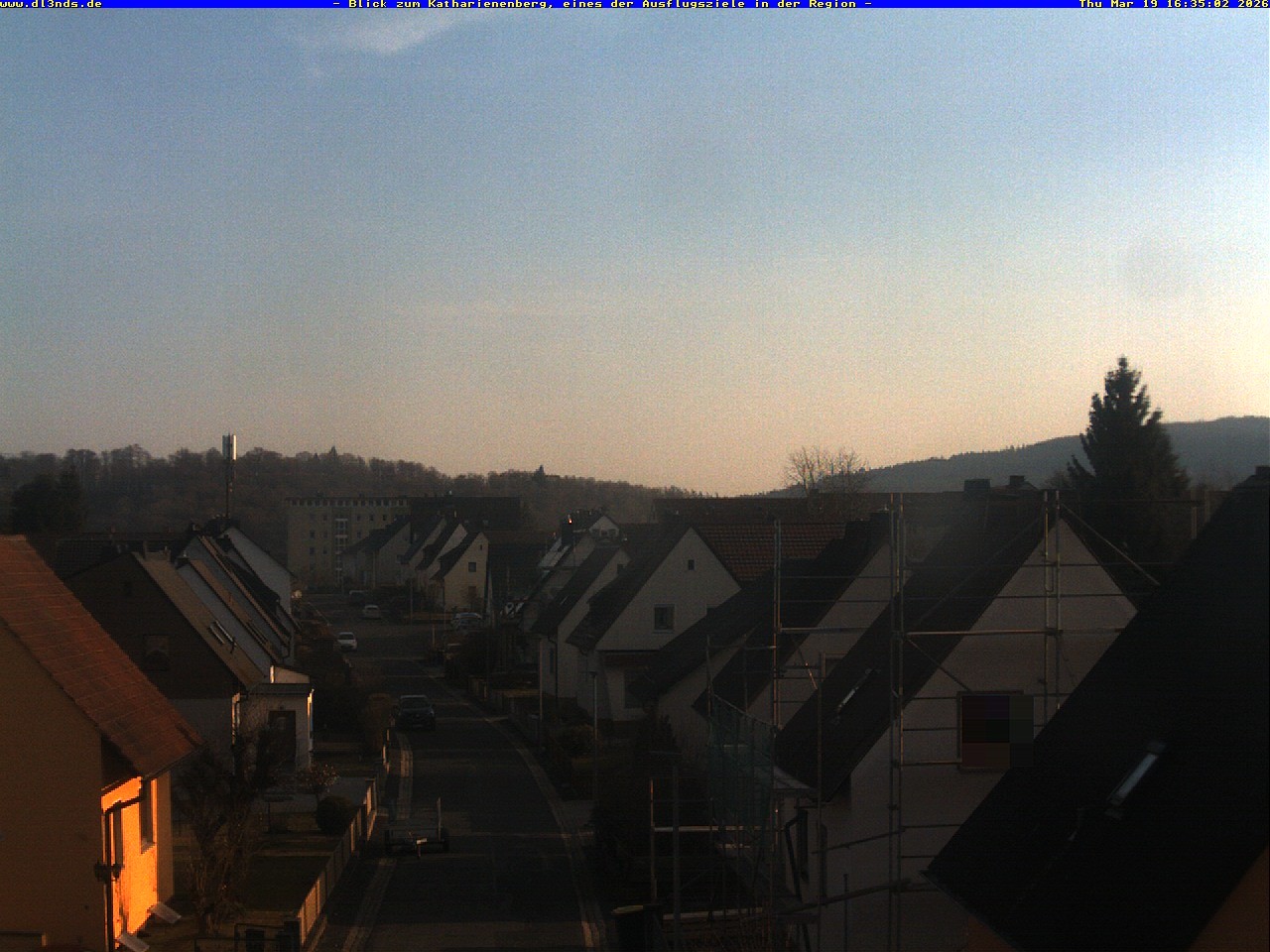 Archiv Foto Webcam Wunsiedel: Blick zum Katharinenberg