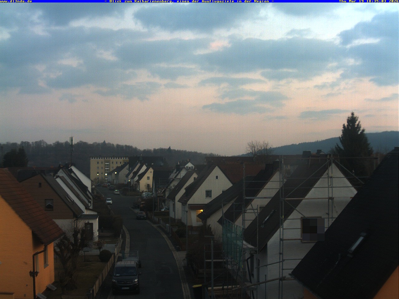 Archiv Foto Webcam Wunsiedel: Blick zum Katharinenberg