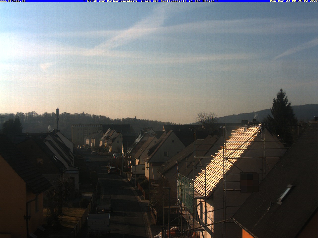 Archiv Foto Webcam Wunsiedel: Blick zum Katharinenberg