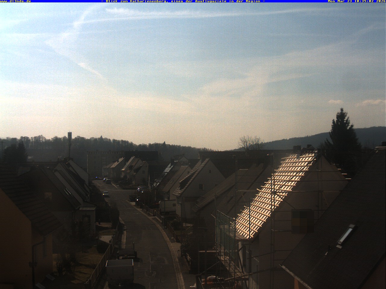 Archiv Foto Webcam Wunsiedel: Blick zum Katharinenberg