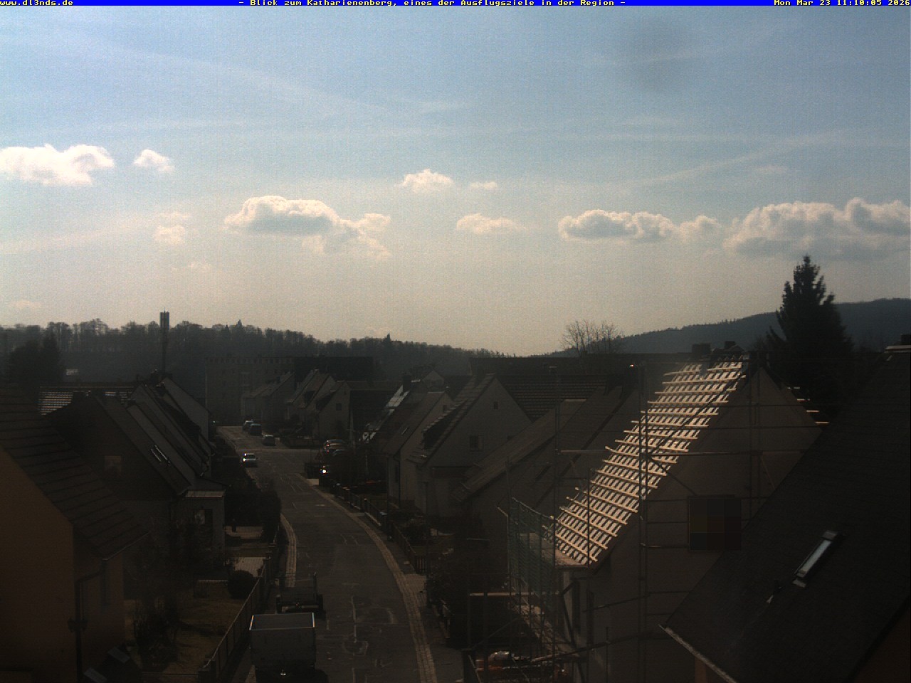 Archiv Foto Webcam Wunsiedel: Blick zum Katharinenberg