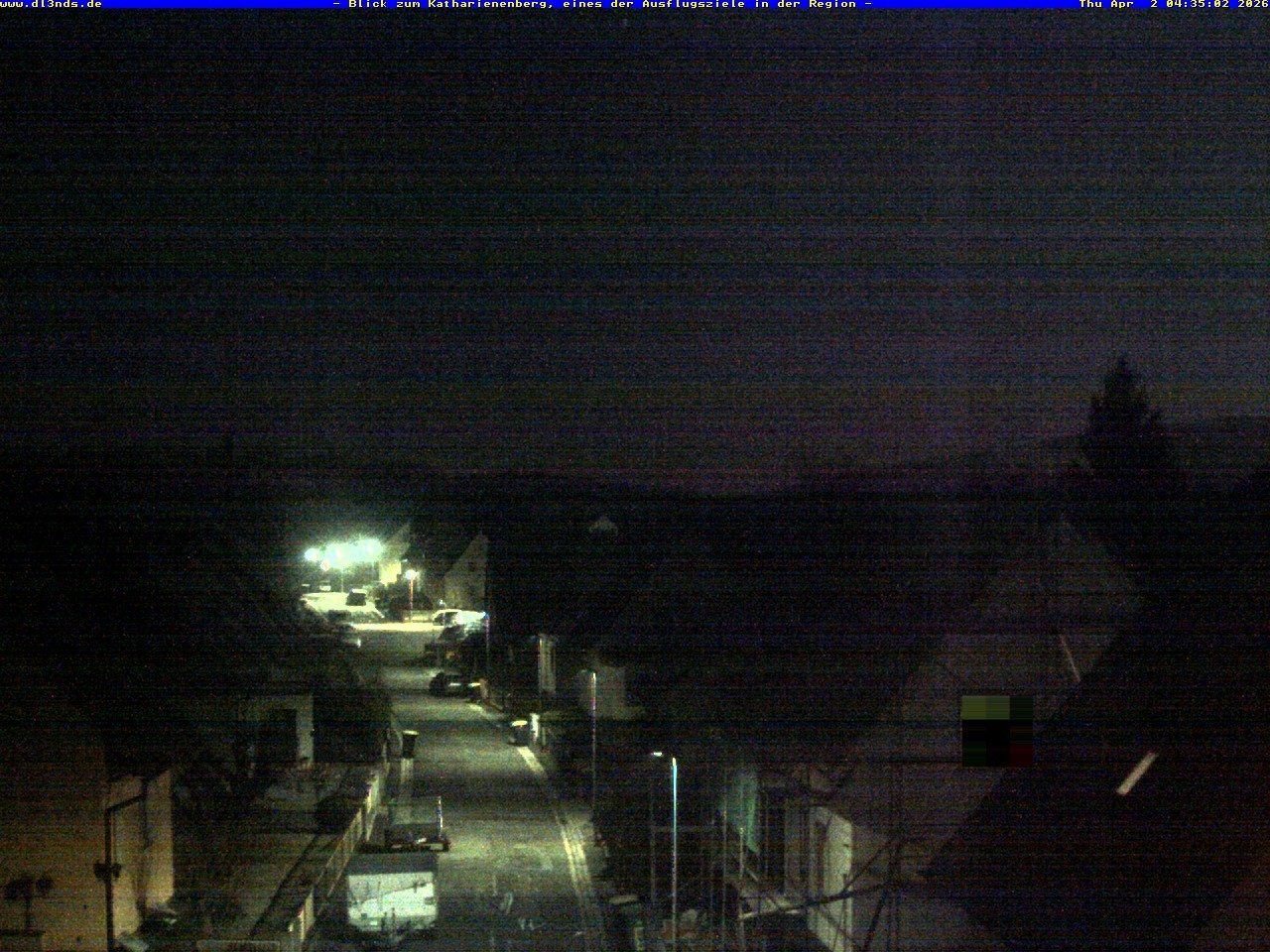 Archiv Foto Webcam Wunsiedel: Blick zum Katharinenberg