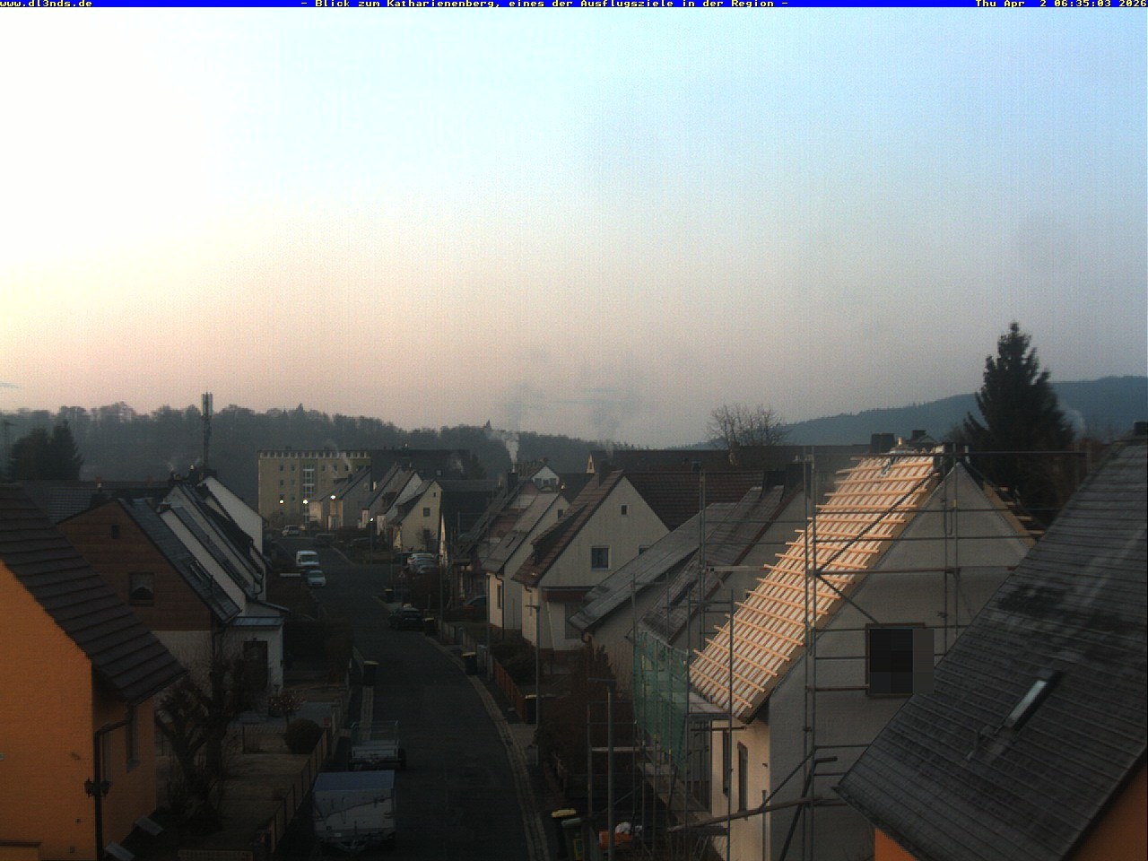 Archiv Foto Webcam Wunsiedel: Blick zum Katharinenberg