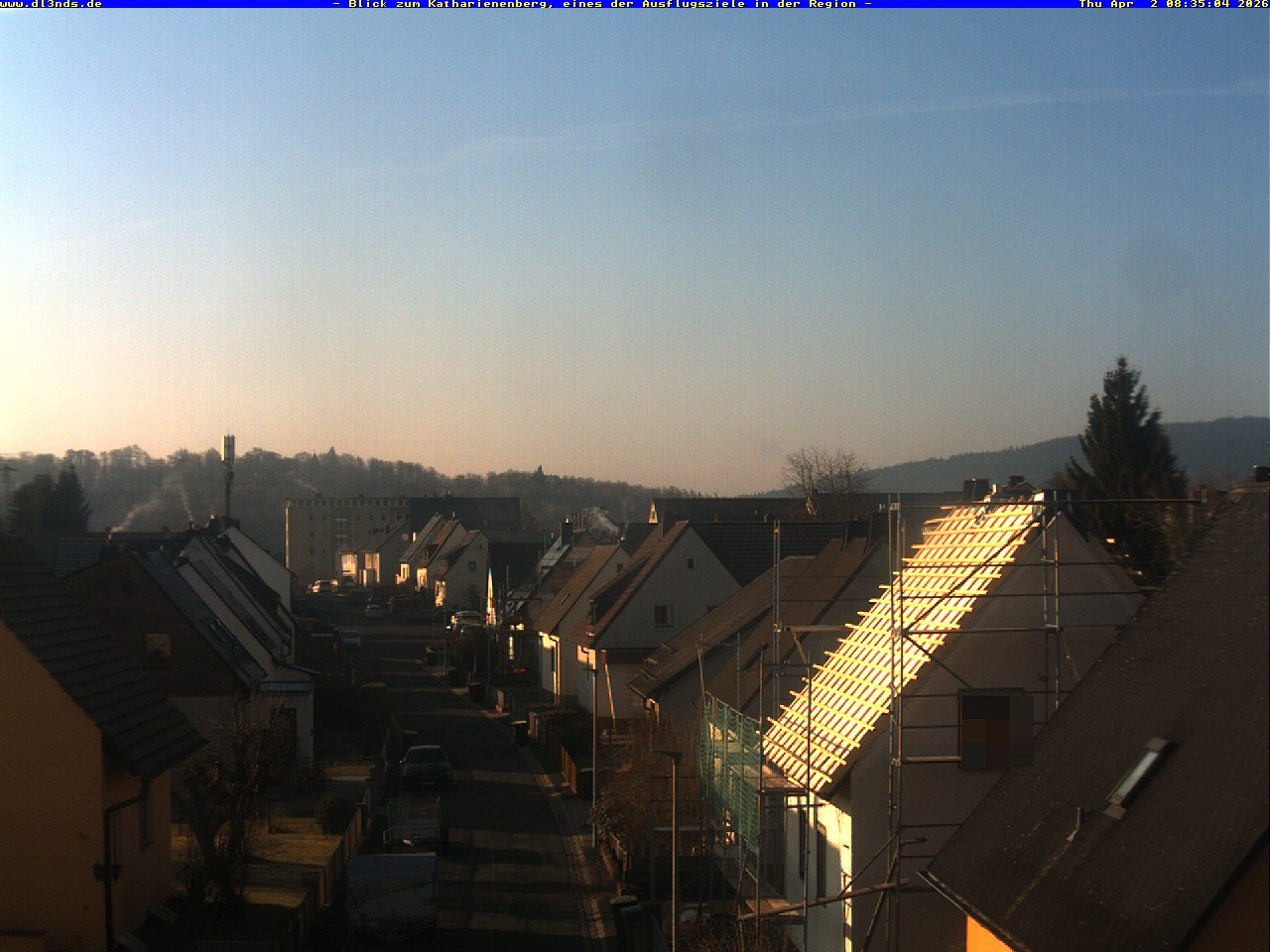 Archiv Foto Webcam Wunsiedel: Blick zum Katharinenberg