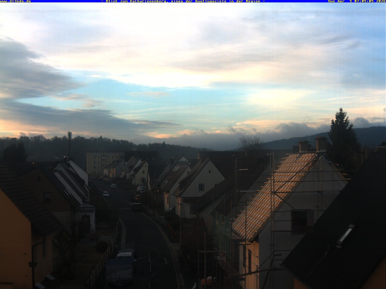 Archiv Foto Webcam Wunsiedel: Blick zum Katharinenberg