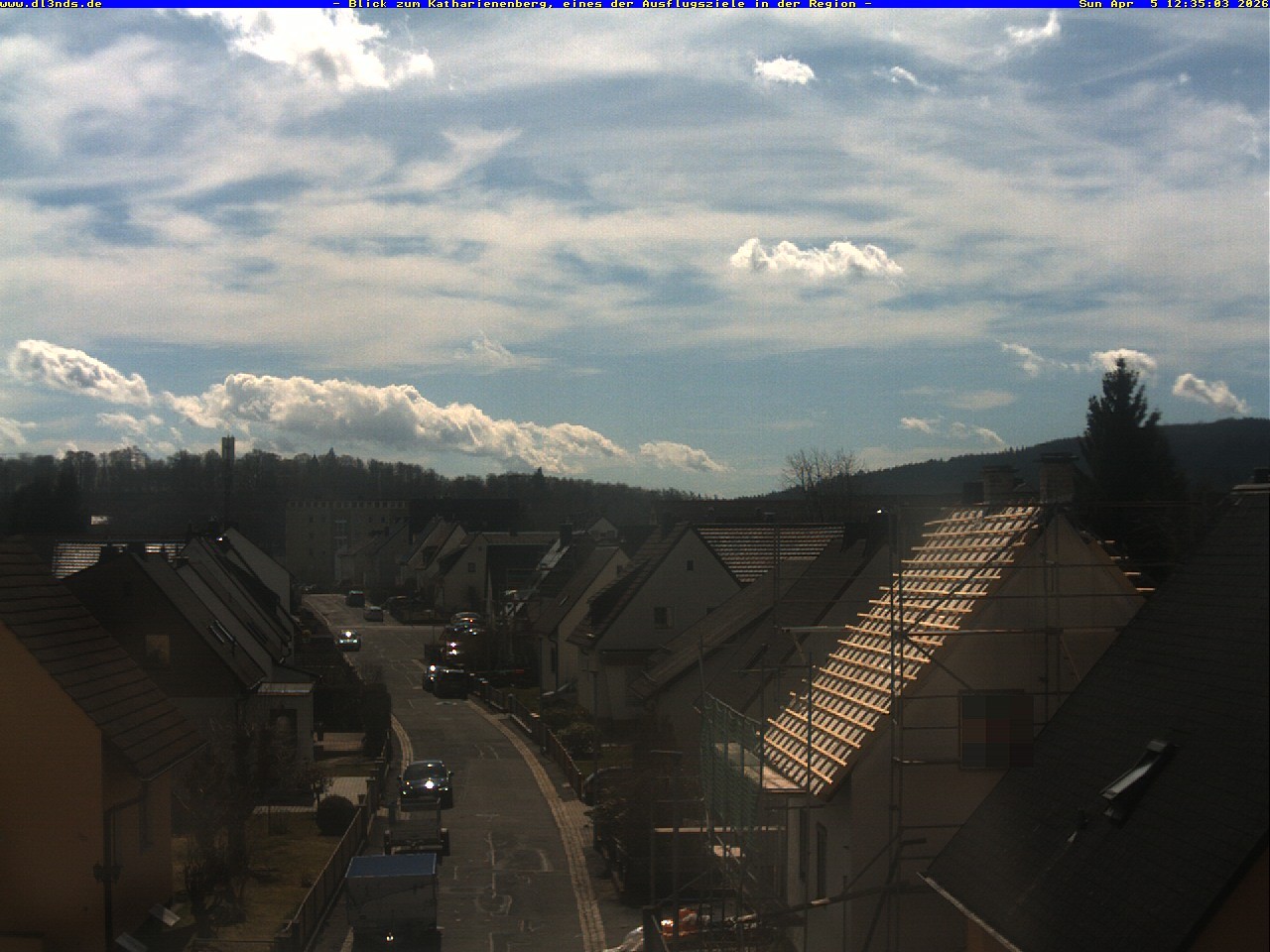 Archiv Foto Webcam Wunsiedel: Blick zum Katharinenberg