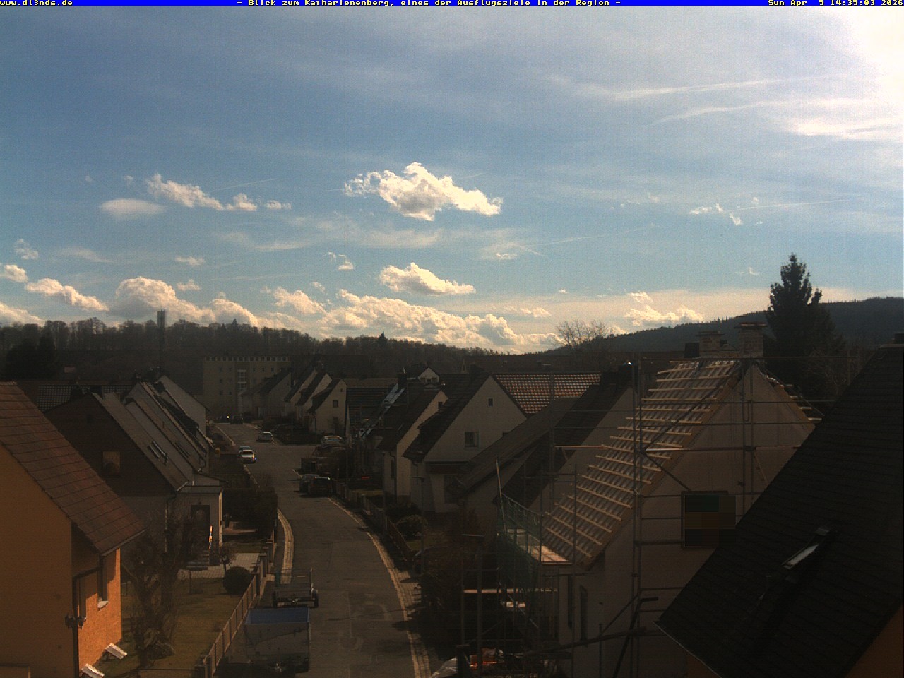 Archiv Foto Webcam Wunsiedel: Blick zum Katharinenberg