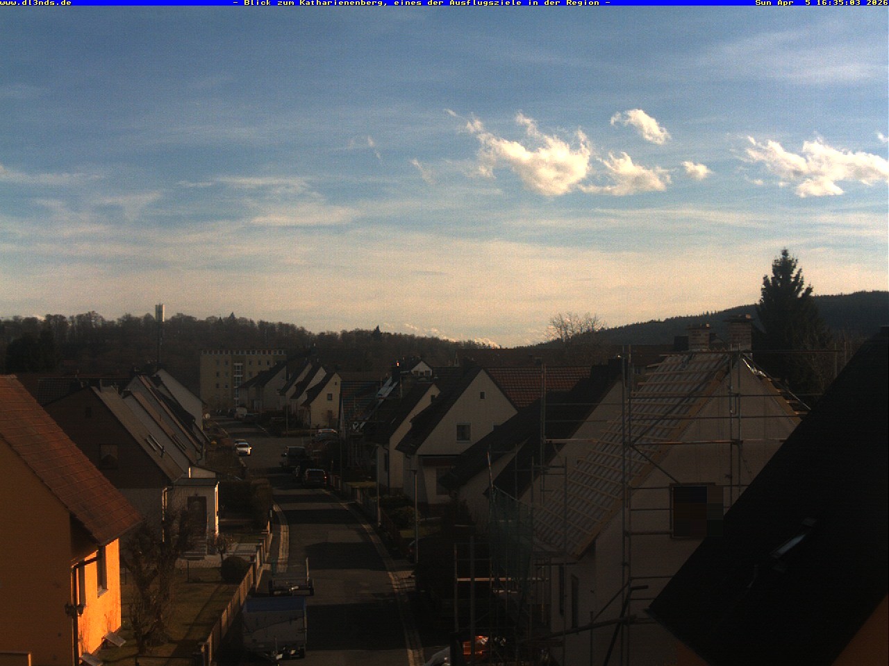 Archiv Foto Webcam Wunsiedel: Blick zum Katharinenberg