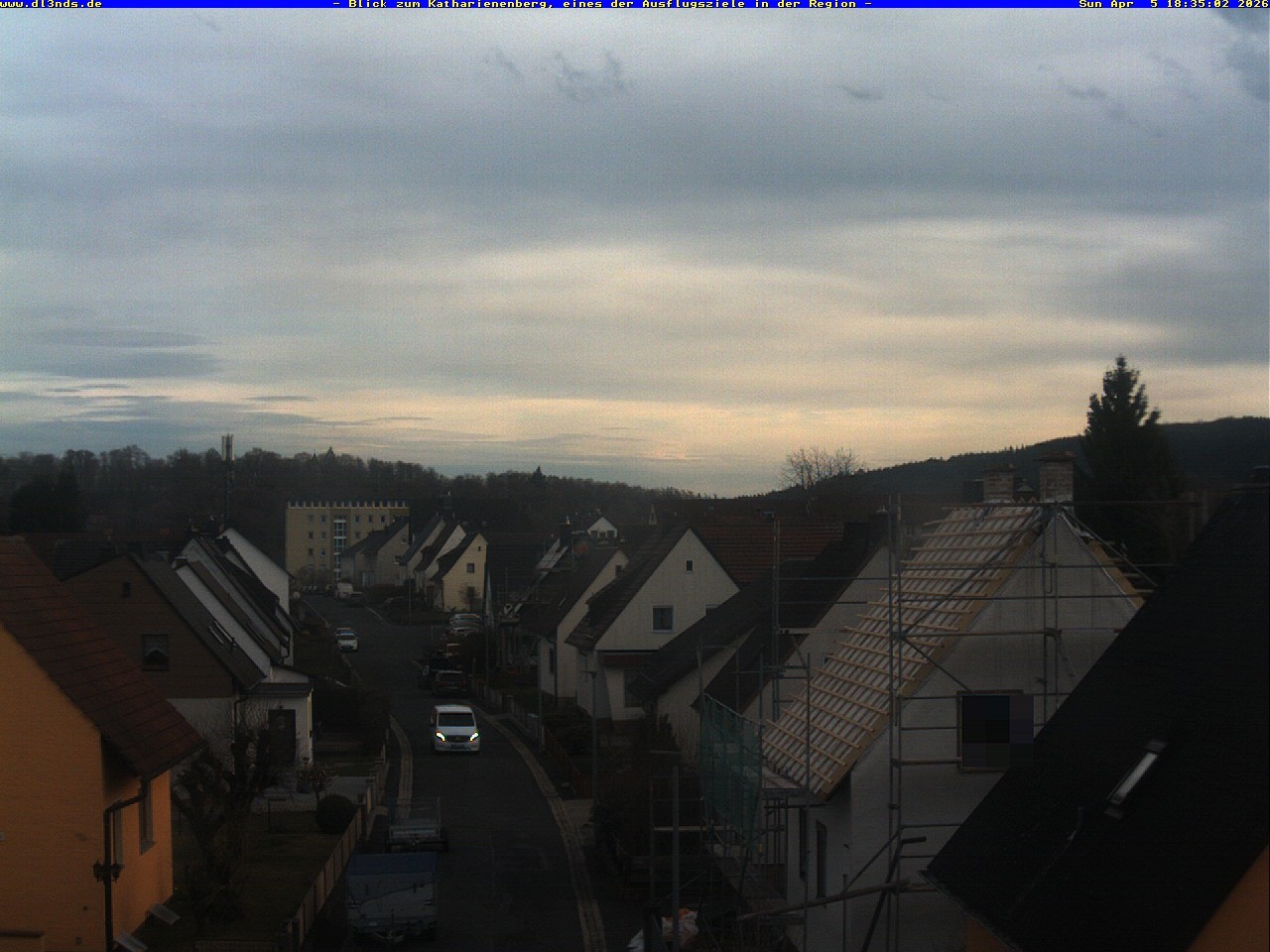 Archiv Foto Webcam Wunsiedel: Blick zum Katharinenberg