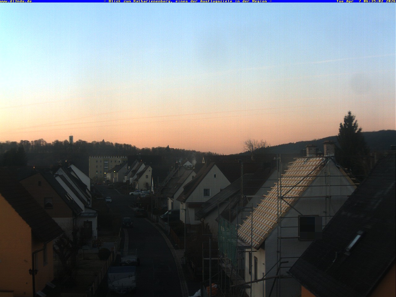 Archiv Foto Webcam Wunsiedel: Blick zum Katharinenberg