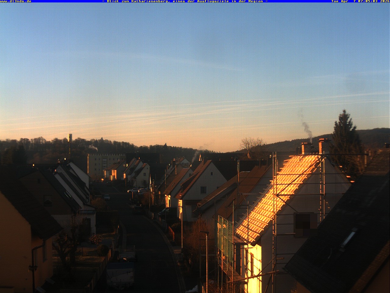 Archiv Foto Webcam Wunsiedel: Blick zum Katharinenberg