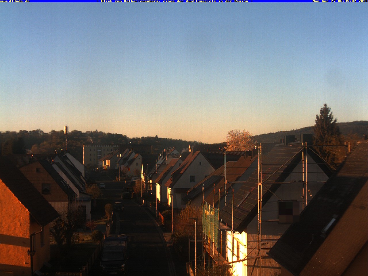 Archiv Foto Webcam Wunsiedel: Blick zum Katharinenberg