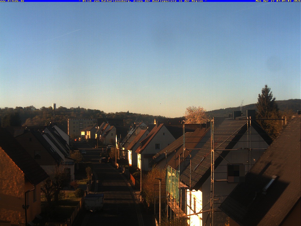 Archiv Foto Webcam Wunsiedel: Blick zum Katharinenberg