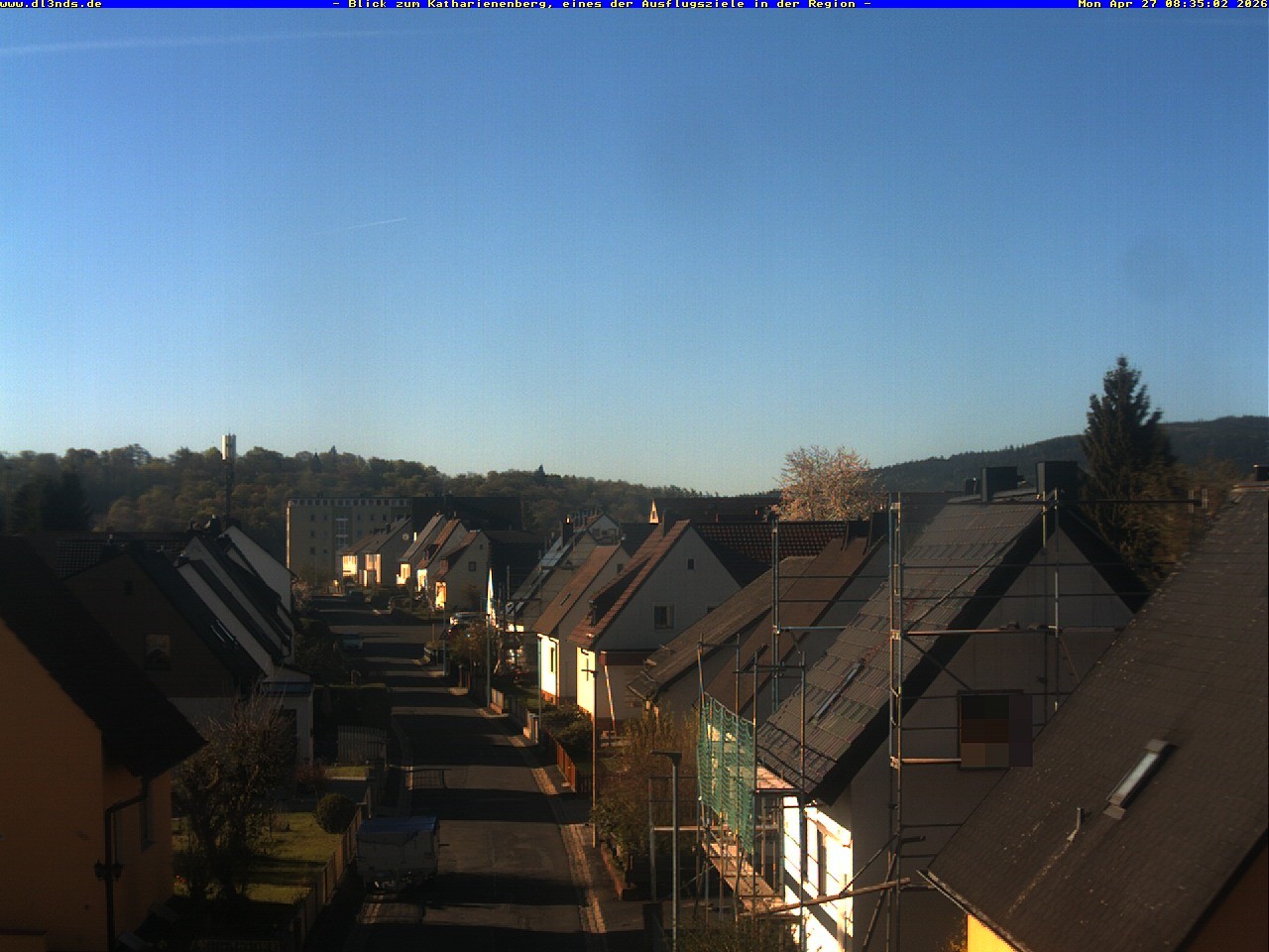 Archiv Foto Webcam Wunsiedel: Blick zum Katharinenberg