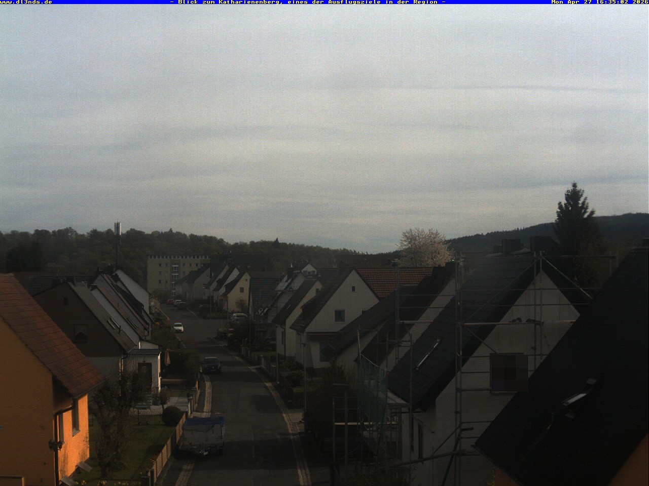 Archiv Foto Webcam Wunsiedel: Blick zum Katharinenberg