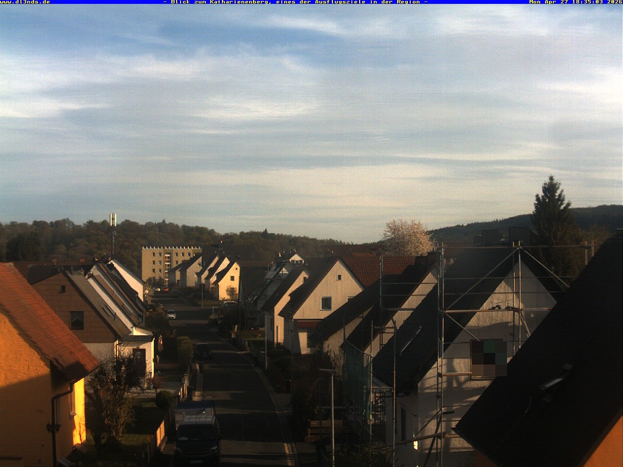 Archiv Foto Webcam Wunsiedel: Blick zum Katharinenberg