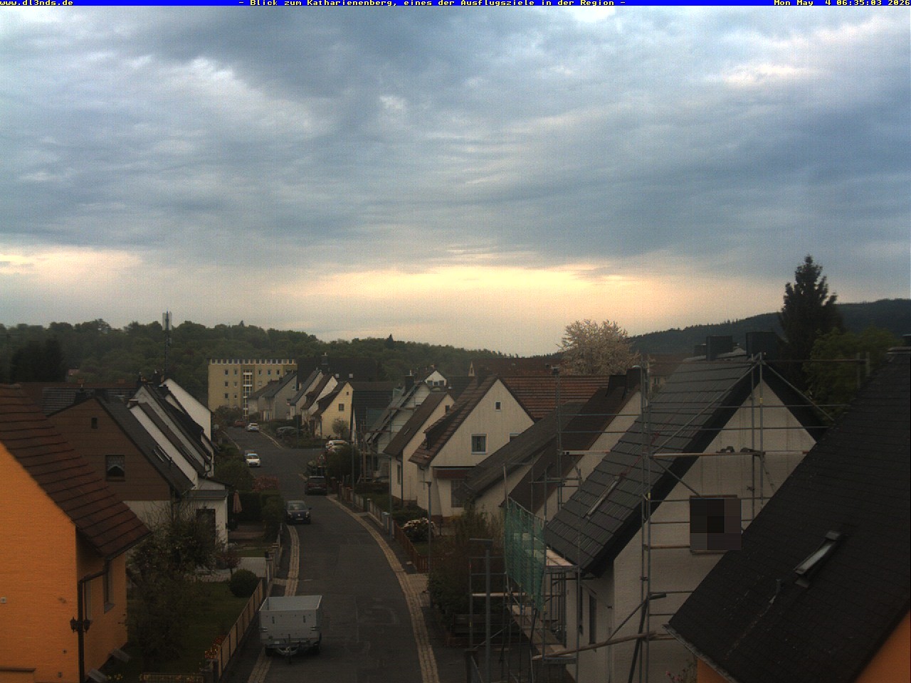 Archiv Foto Webcam Wunsiedel: Blick zum Katharinenberg