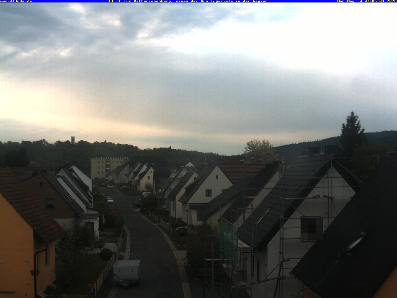 Archiv Foto Webcam Wunsiedel: Blick zum Katharinenberg