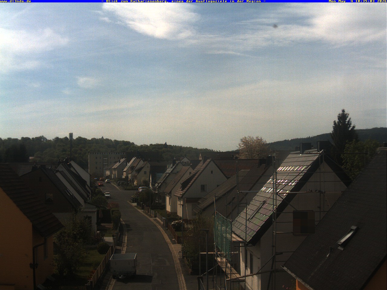 Archiv Foto Webcam Wunsiedel: Blick zum Katharinenberg