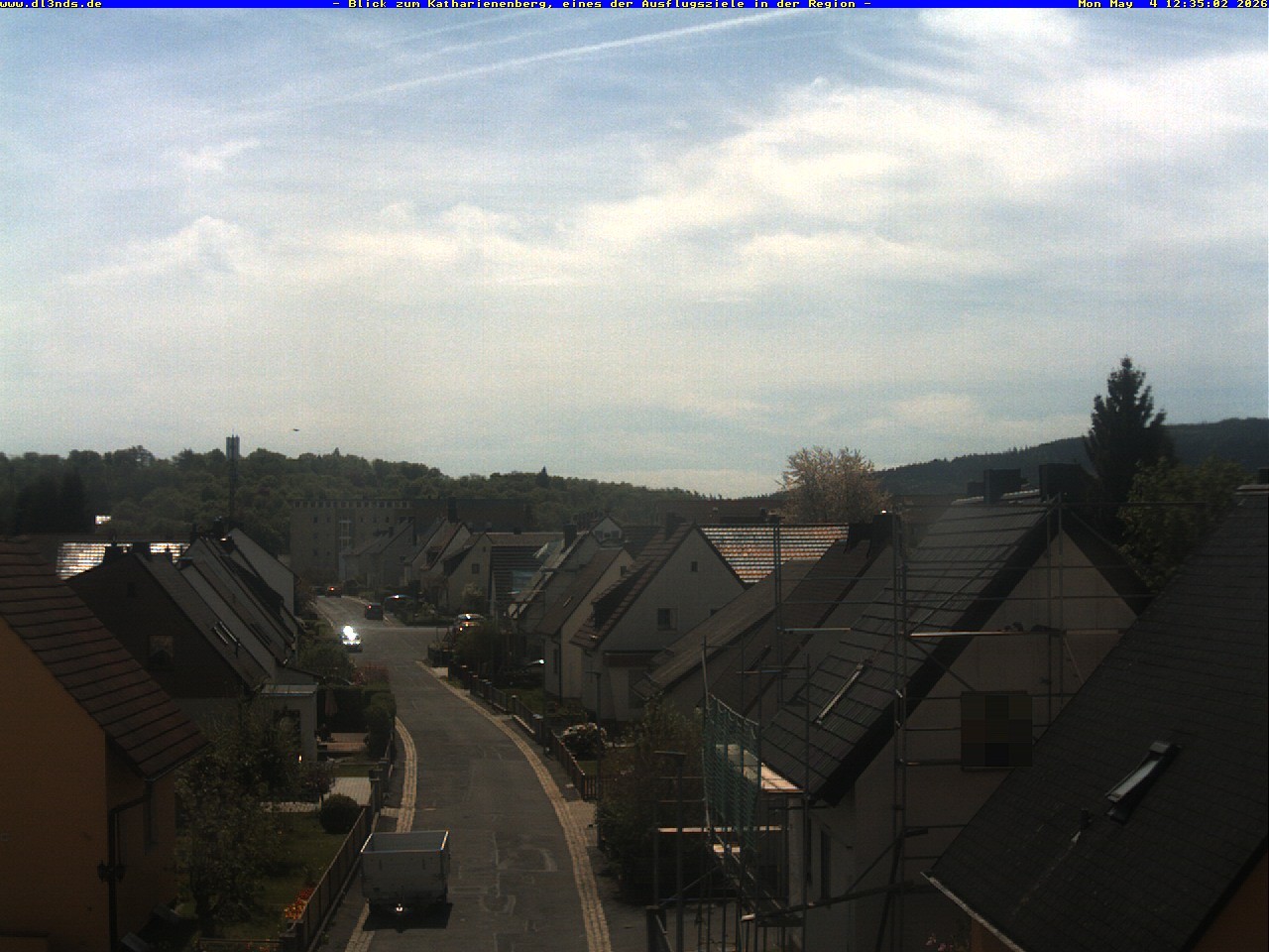 Archiv Foto Webcam Wunsiedel: Blick zum Katharinenberg