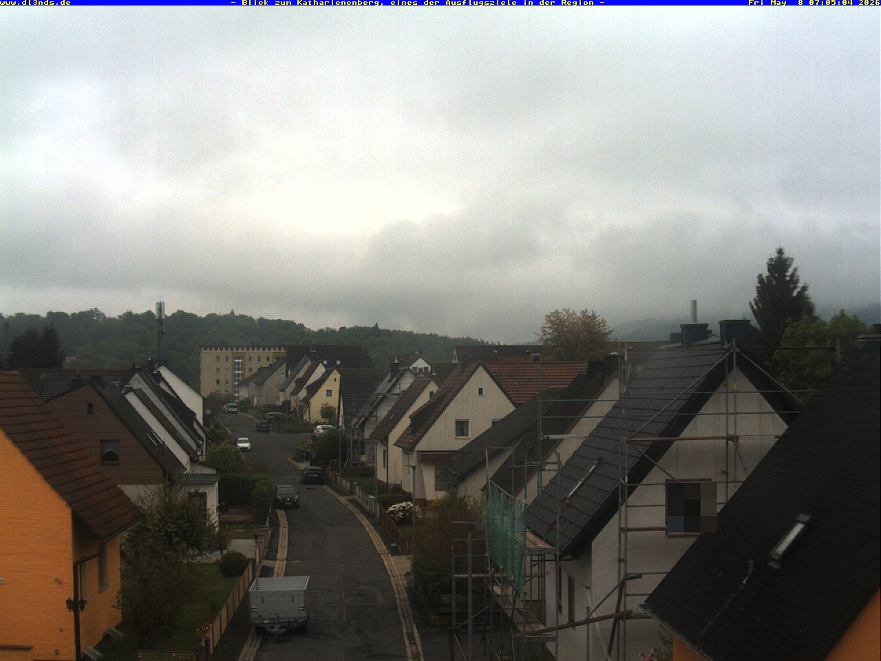 Archiv Foto Webcam Wunsiedel: Blick zum Katharinenberg