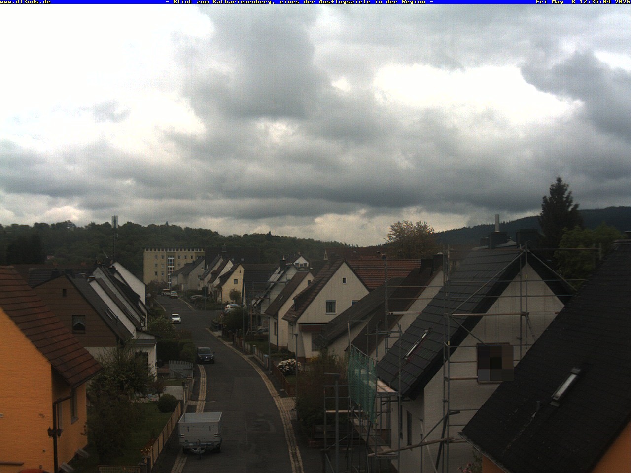 Archiv Foto Webcam Wunsiedel: Blick zum Katharinenberg
