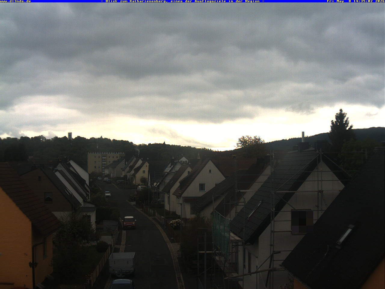 Archiv Foto Webcam Wunsiedel: Blick zum Katharinenberg