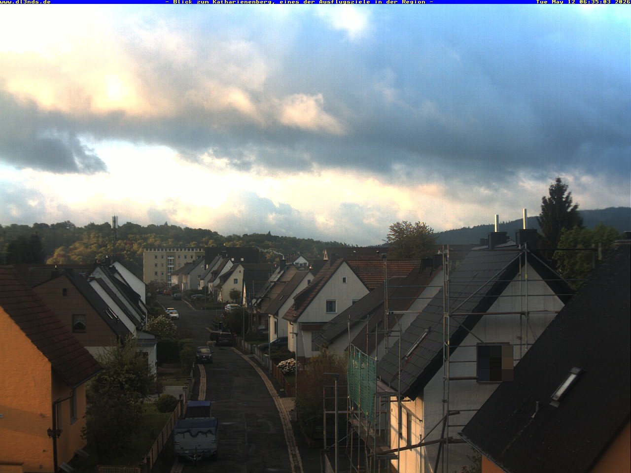 Archiv Foto Webcam Wunsiedel: Blick zum Katharinenberg