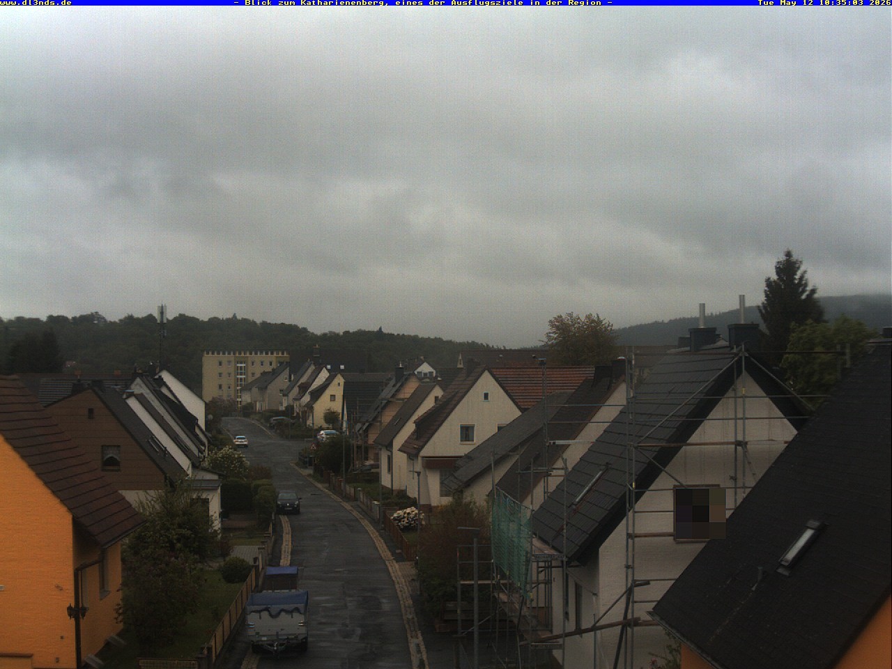 Archiv Foto Webcam Wunsiedel: Blick zum Katharinenberg