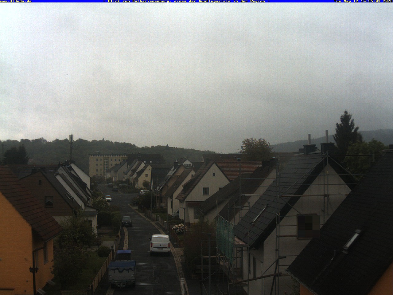 Archiv Foto Webcam Wunsiedel: Blick zum Katharinenberg