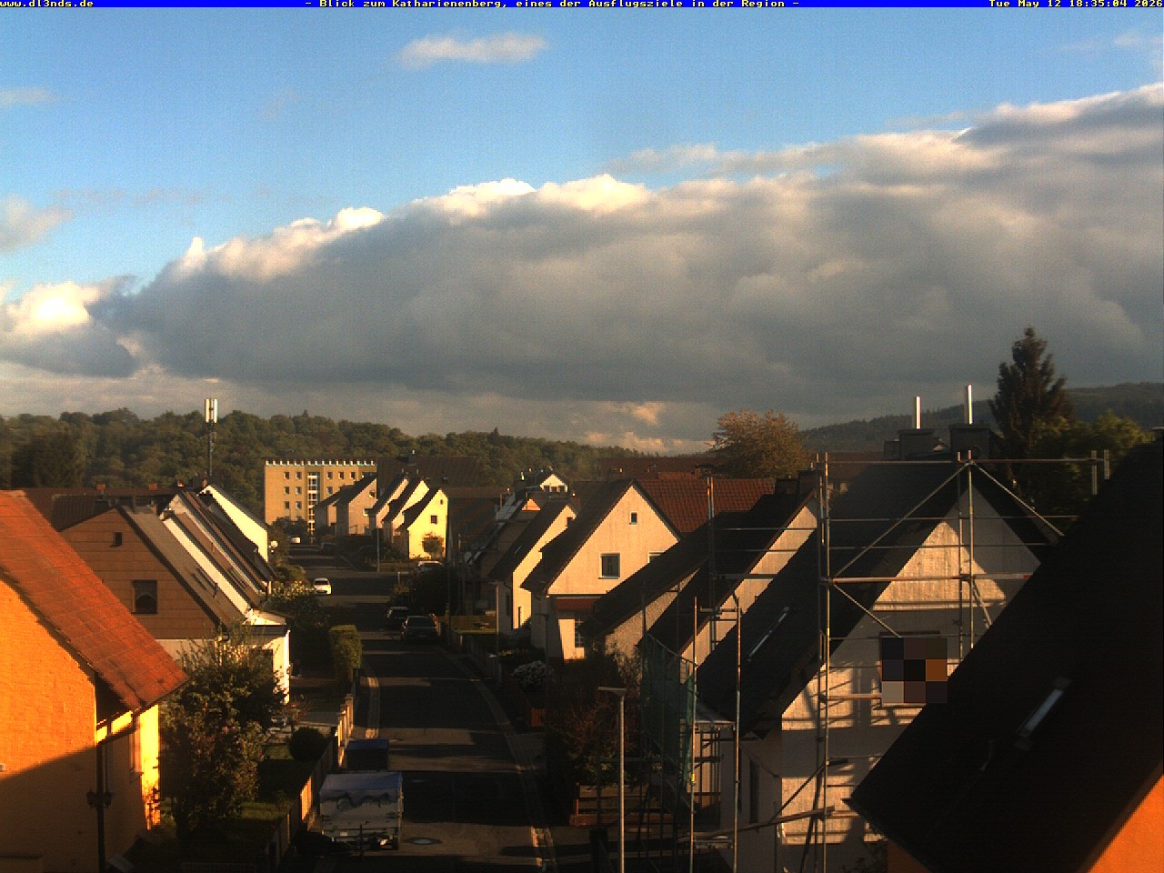 Archiv Foto Webcam Wunsiedel: Blick zum Katharinenberg