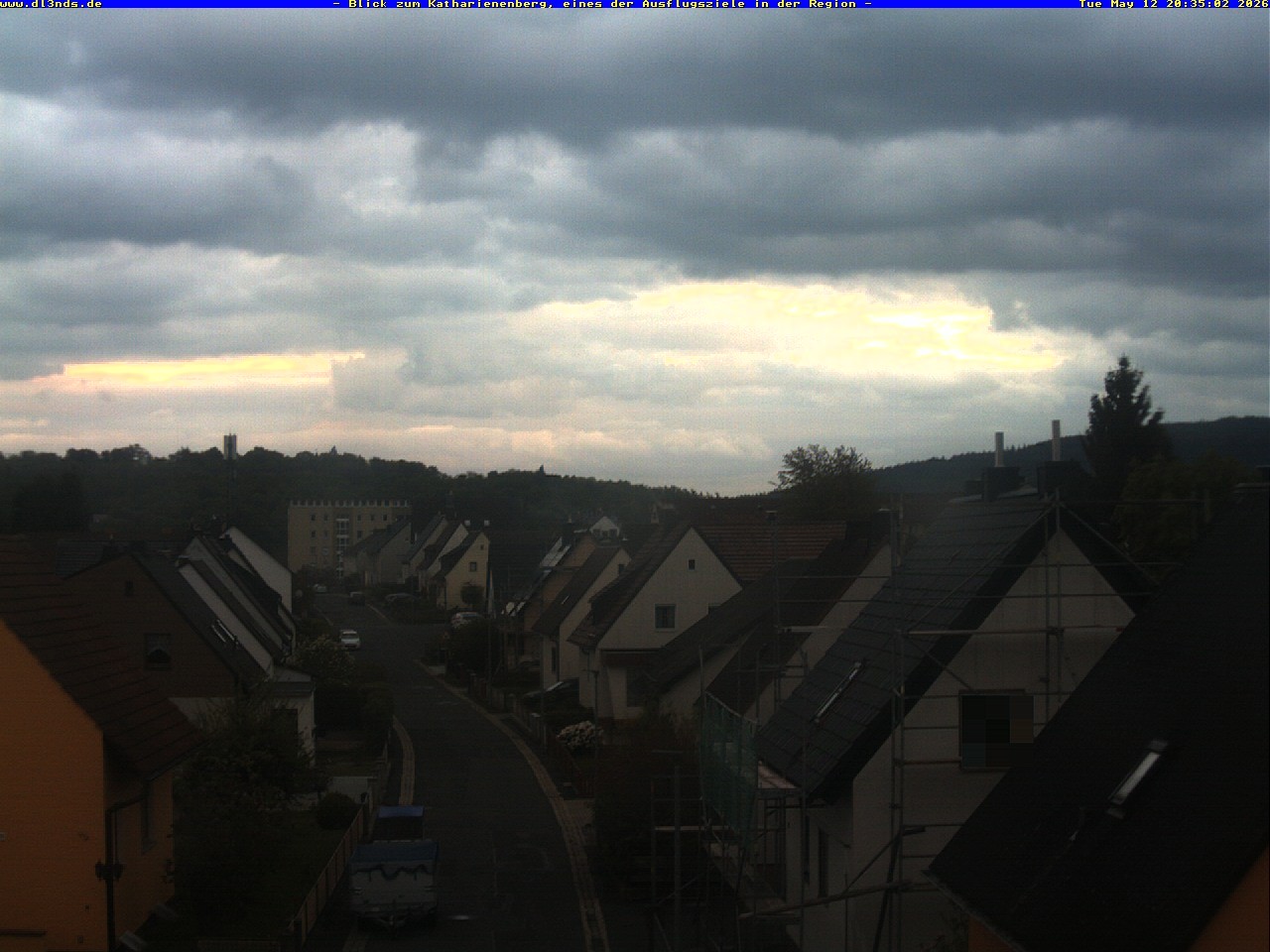 Archiv Foto Webcam Wunsiedel: Blick zum Katharinenberg