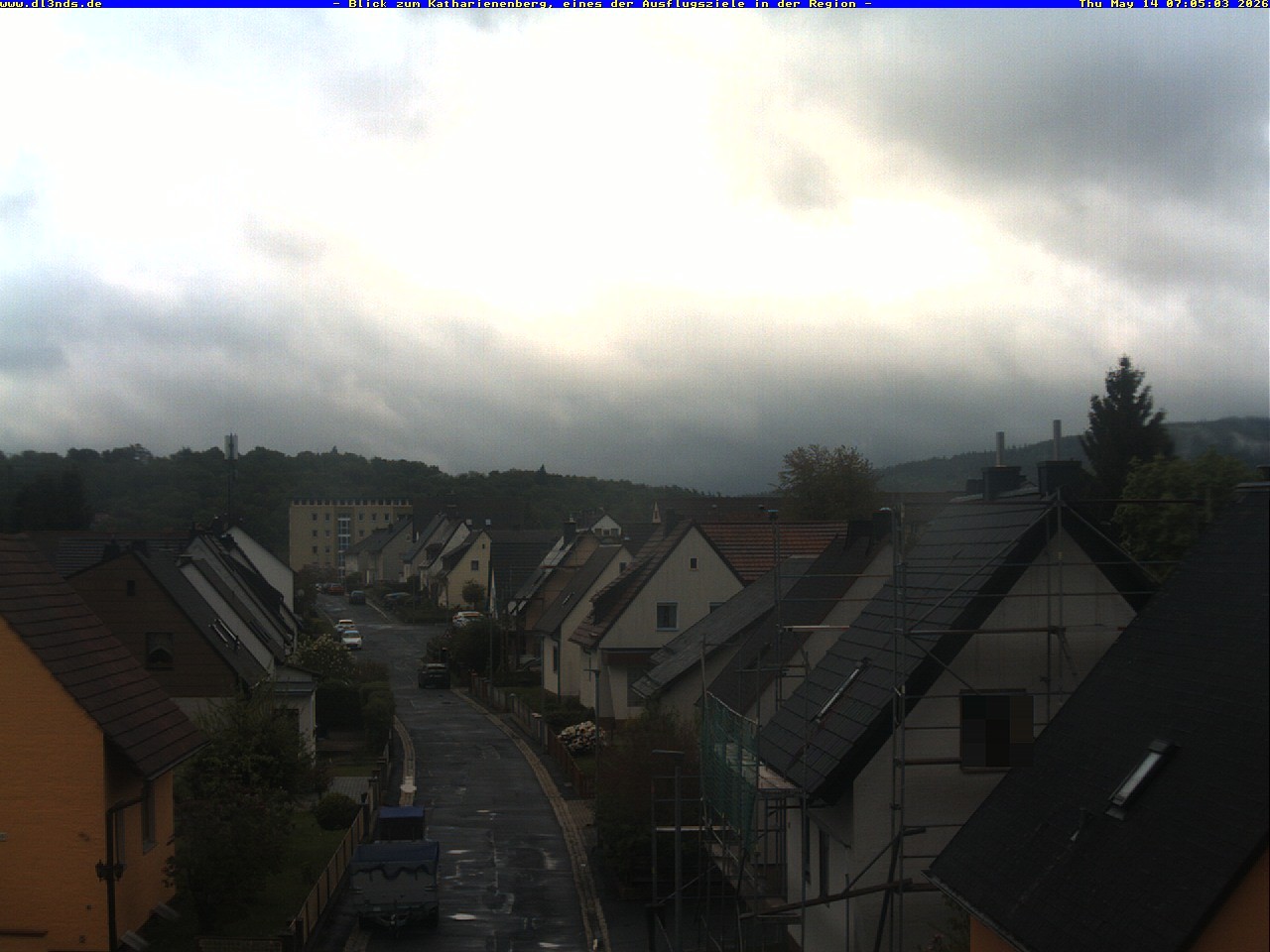 Archiv Foto Webcam Wunsiedel: Blick zum Katharinenberg