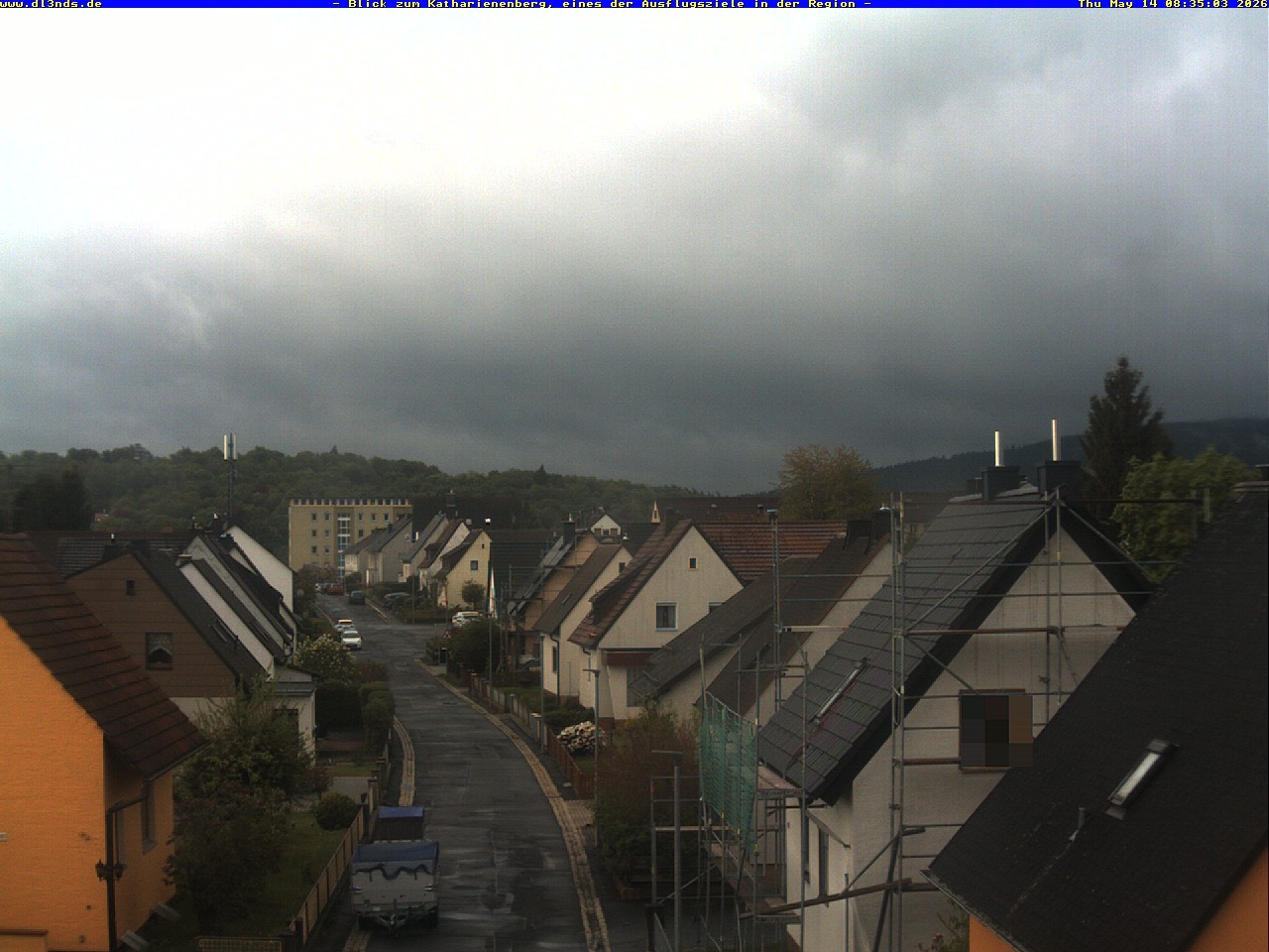 Archiv Foto Webcam Wunsiedel: Blick zum Katharinenberg